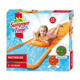 Sommervandrutschebane 550x80 cm orange