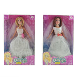 Basic calleigh brudedukke 29 cm