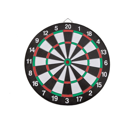 Basic dartskive 37,5 cm med 6 dartpile