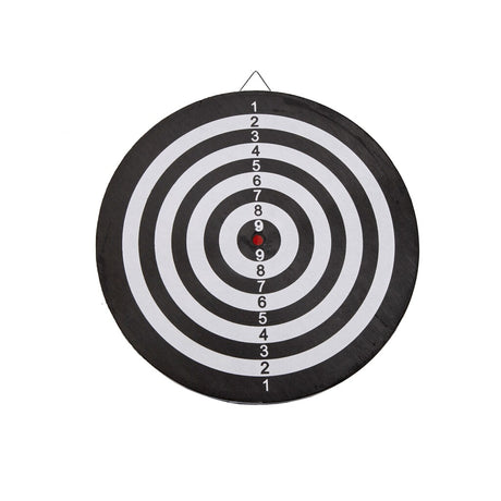 Basic dartskive 37,5 cm med 6 dartpile