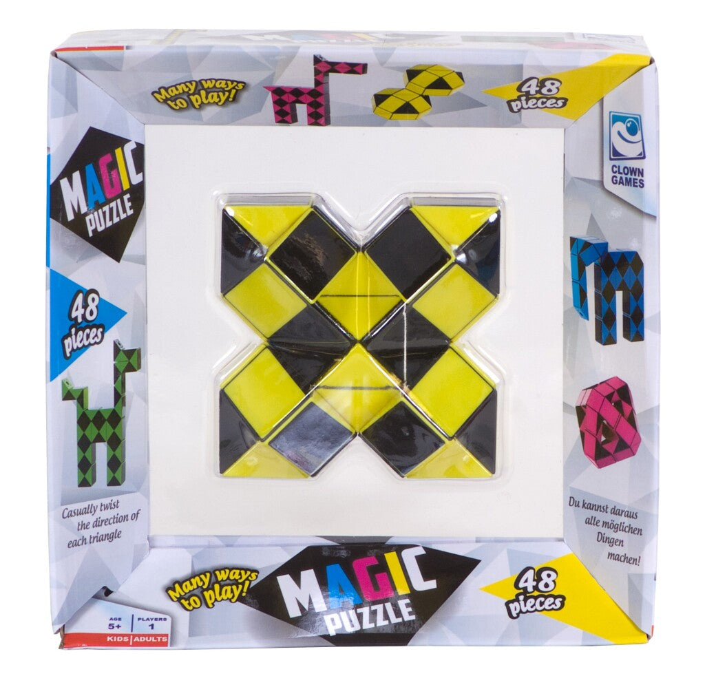 Clown Magic Puzzle, 48 roterende elementer