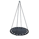 Udendørs legegyngemåtte 100 cm sort