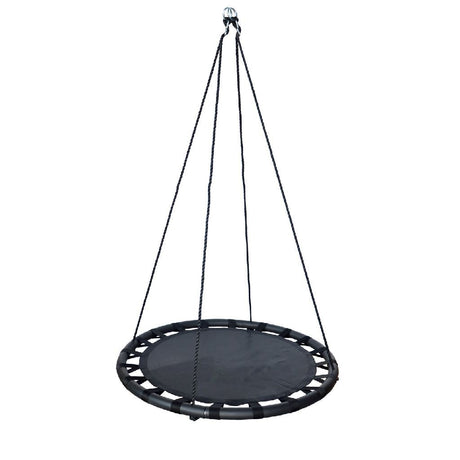 Udendørs legegyngemåtte 100 cm sort