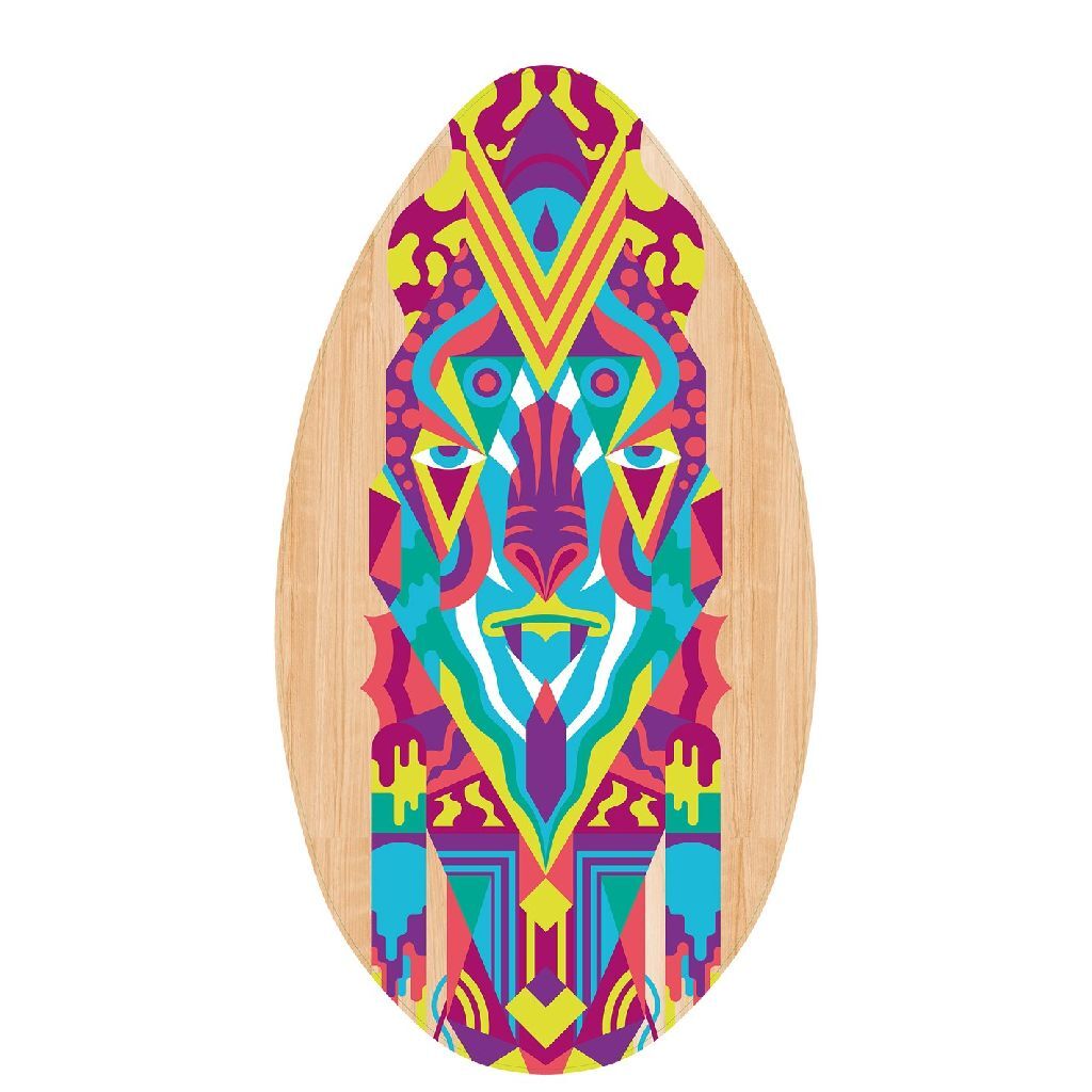 Sportx træskimboard inca 94 cm