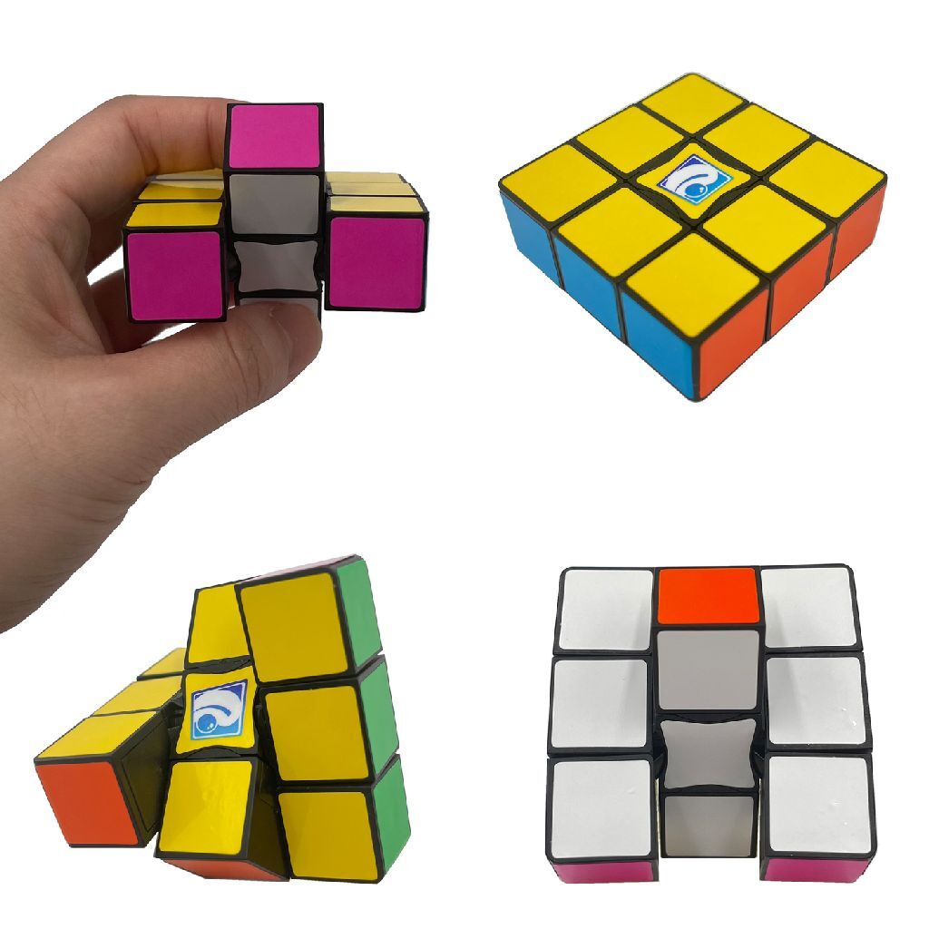 Identitetsspil klovn magic cube 1x3
