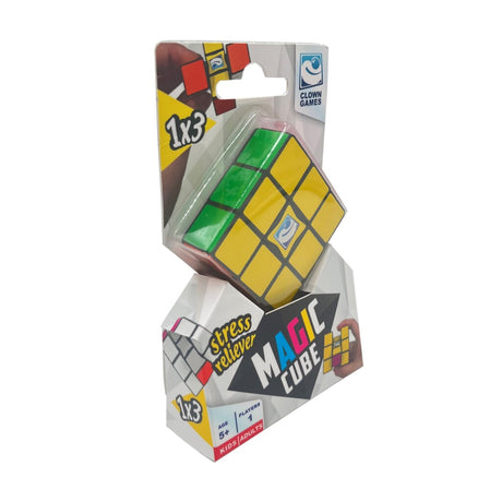 Identitetsspil klovn magic cube 1x3