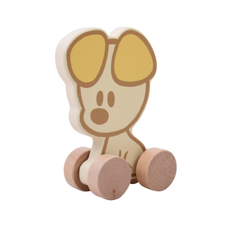Woezel og Pip Rubo Toys baby træhjul figurer assorteret