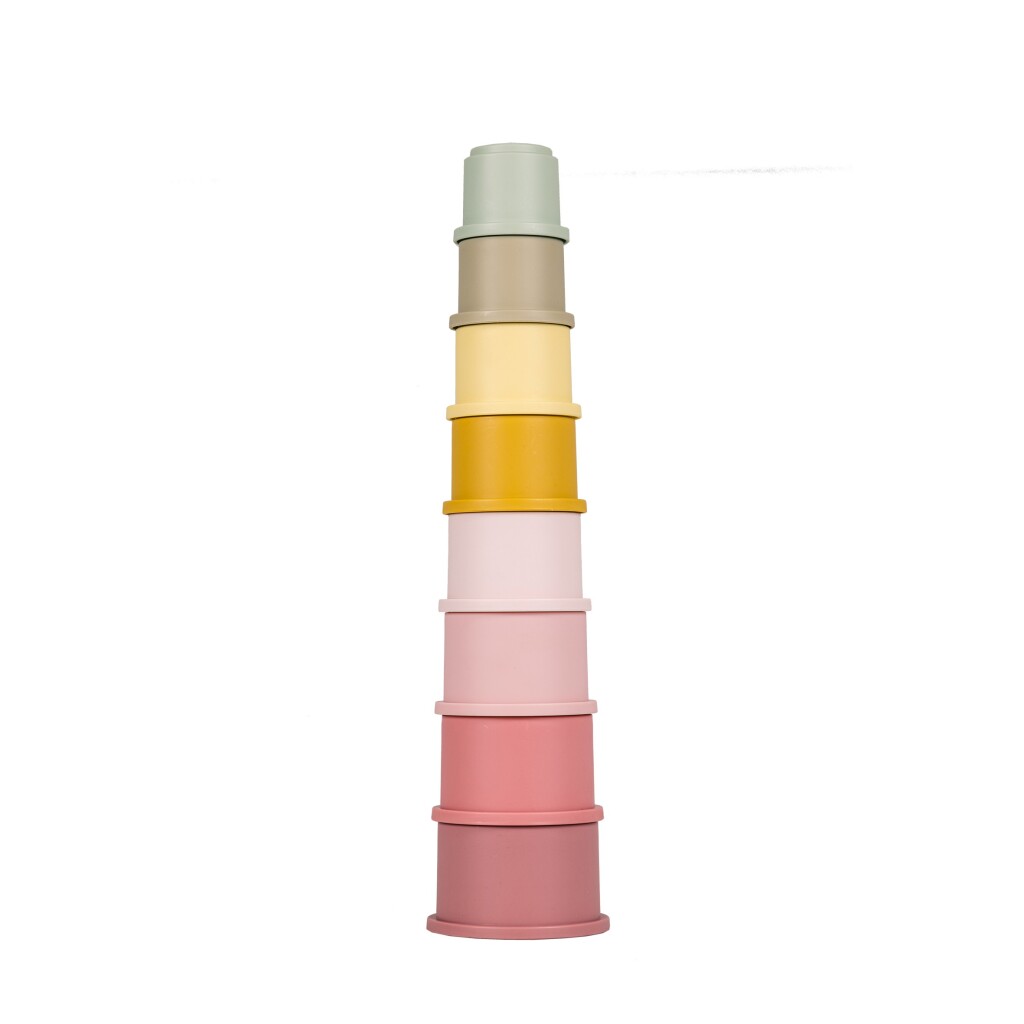 Little Dutch Stacking Cups Pink