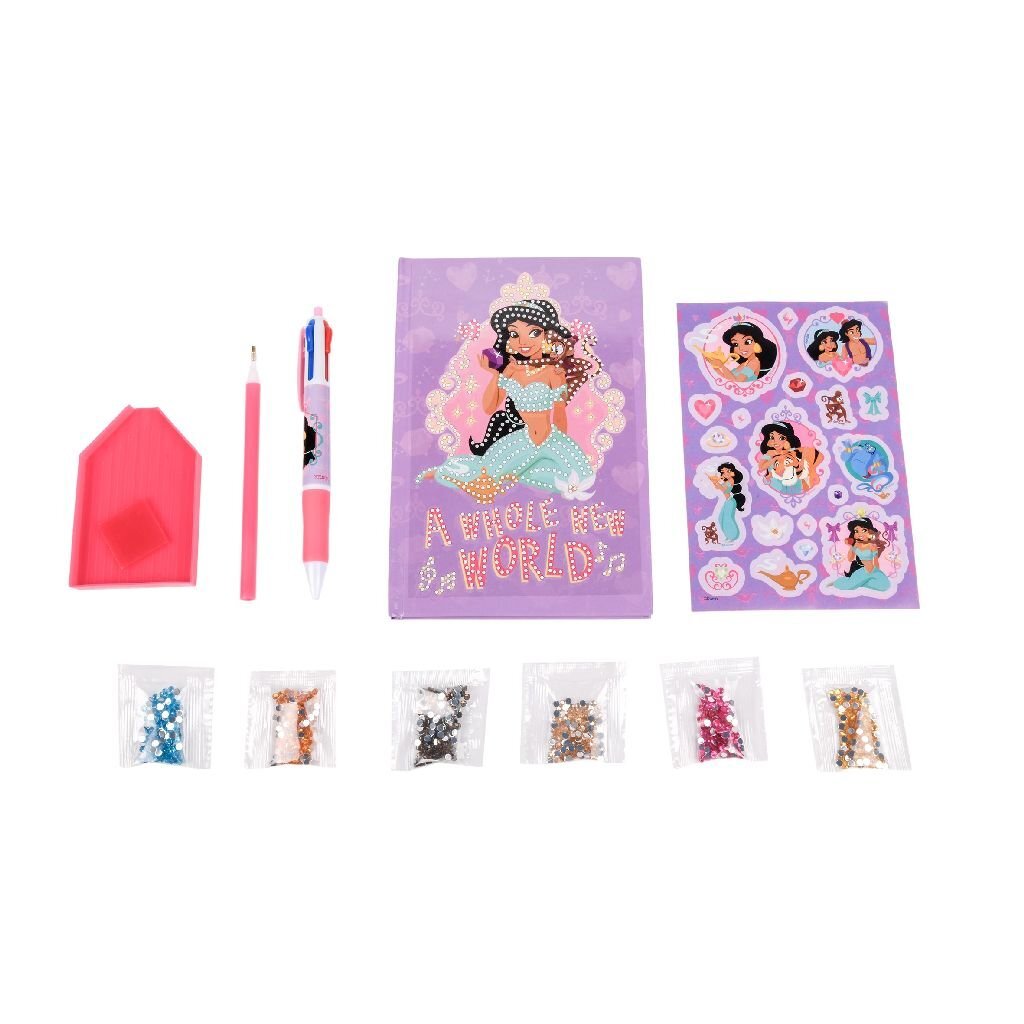 Disney prinsesse diamant maleri dagbog