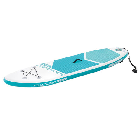 Intex 68241np aquaquest 240 støtteplade 244x76x13 cm hvid lyseblå