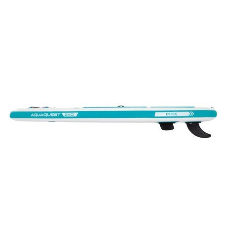Intex 68241np aquaquest 240 støtteplade 244x76x13 cm hvid lyseblå