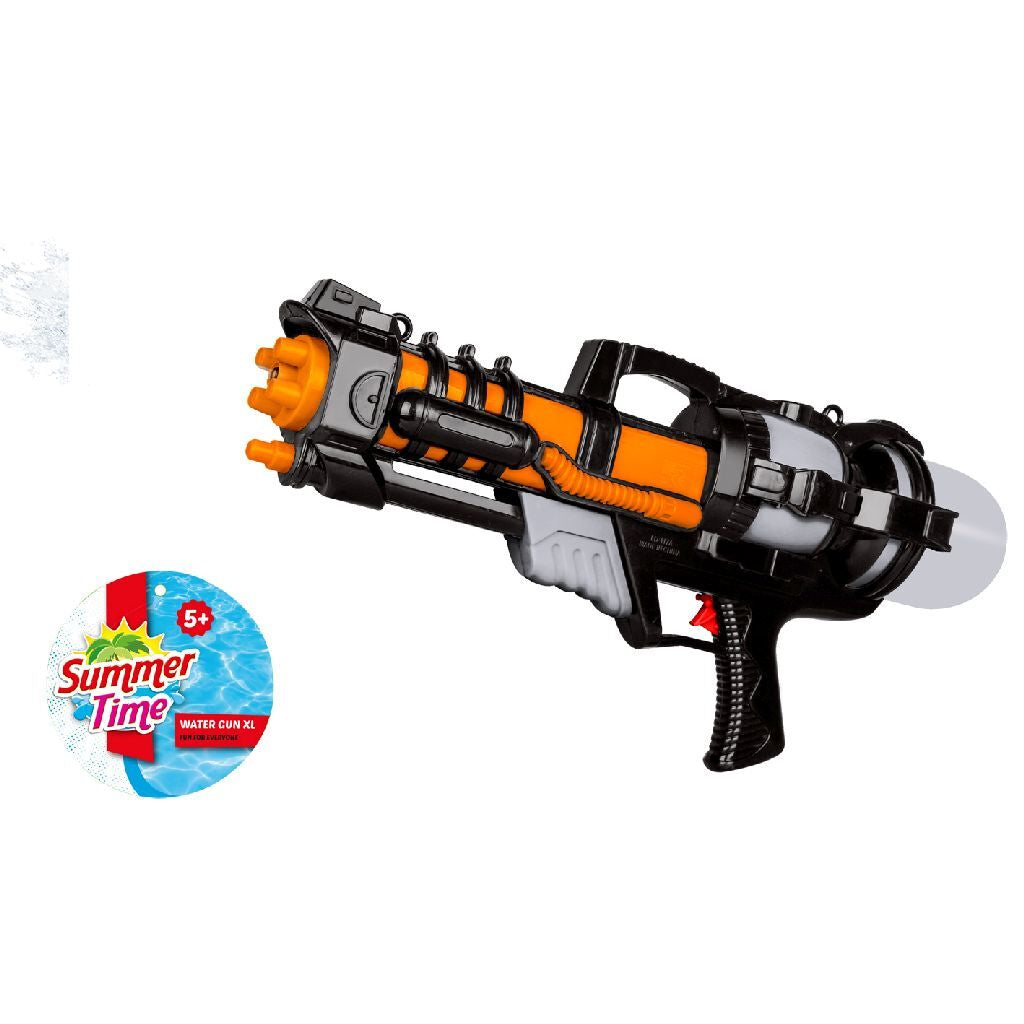 Sommervandspistol 58 cm orange sort grå