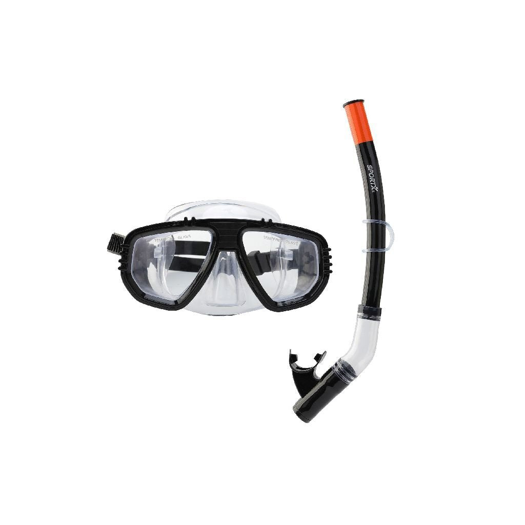 Sportx voksen snorkelsæt 4 stjerner assorteret