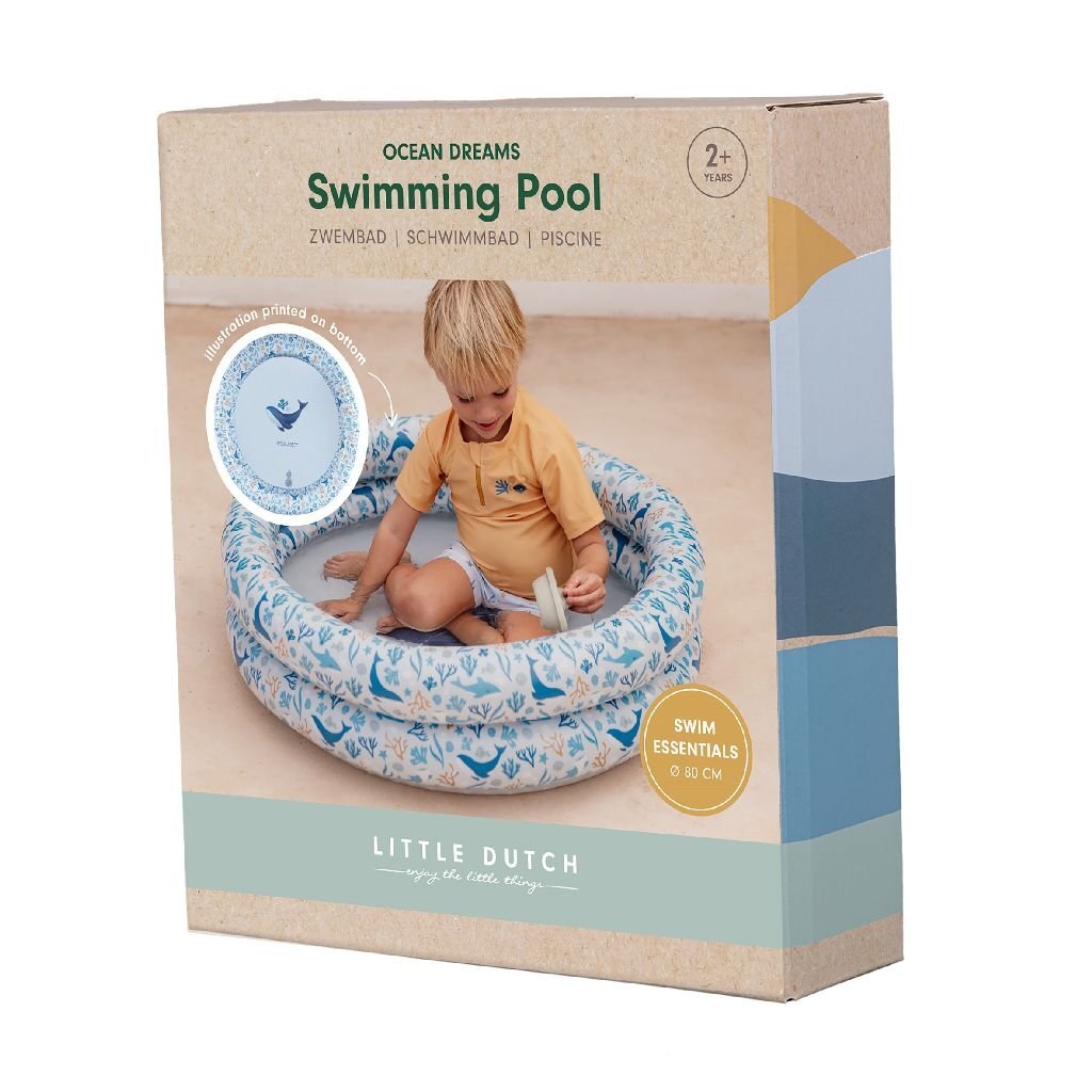 Little Dutch Ocean Dreams swimmingpool blå, 80cm