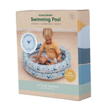 Little Dutch Ocean Dreams swimmingpool blå, 80cm
