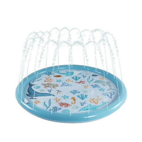 Lille hollandsk sprinklermåtte ocean dreams blå 150 cm