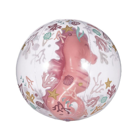 Lille hollandsk badebold 3D figur ocean dreams pink