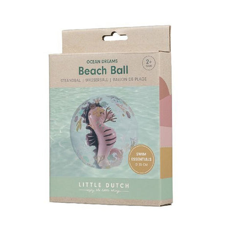 Lille hollandsk badebold 3D figur ocean dreams pink