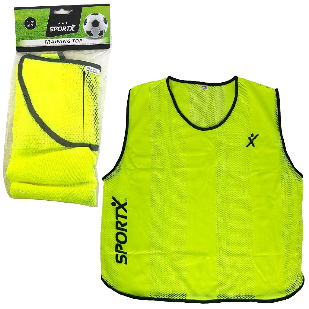 Sportx træningsvest m l gul
