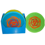 Sommerflyvende frisbee 45 cm assorteret