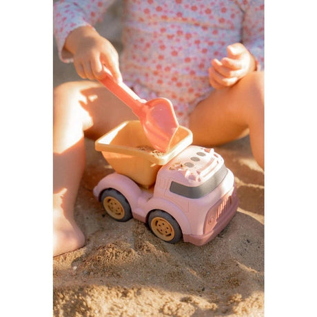 Lille hollandsk tipvogn pink, 17cm