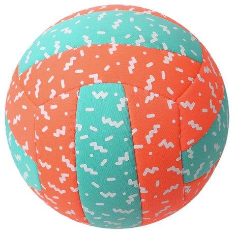 Overige merken volleybal neopreen 21 cm mint rood