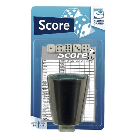 Clown dice set + score block