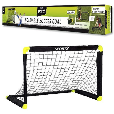 Sportx fodboldmål 90x59x61cm