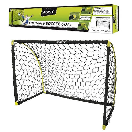 Sportx fodboldmål 180x91x120cm