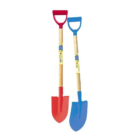 Basic strandskovl spids træ metal 101cm
