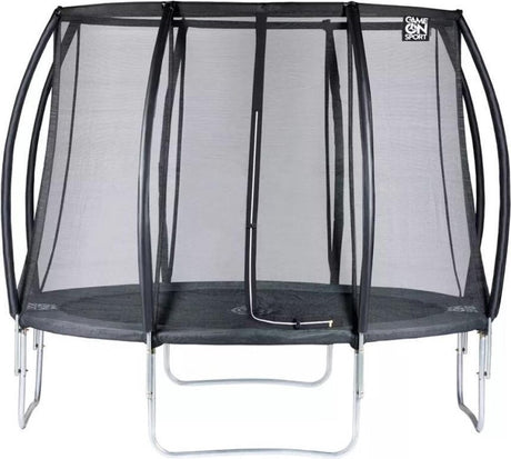Game on sport trampoline black line met sefetynet 305 cm