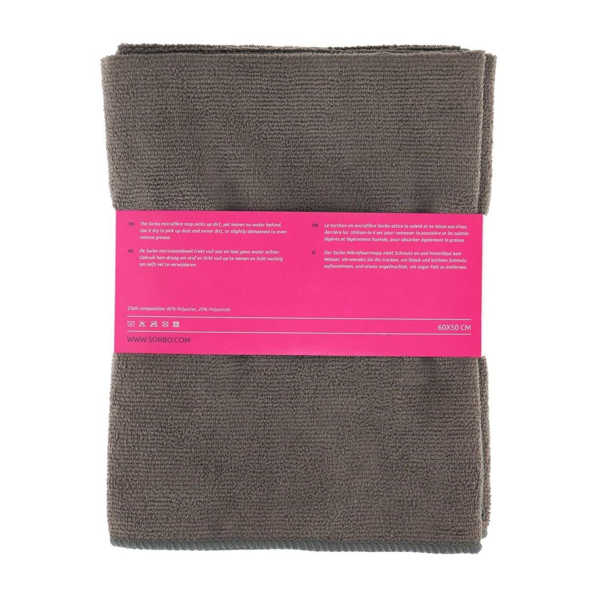 Sorbo mikrofibermoppe uni 50x60cm 2 stk