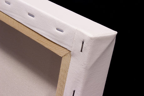 Kangaro k-820011 malerlærred 3d 40x50cm 380gram 100% bomuld. 3 x lag gesso primer, med 8 trækiler