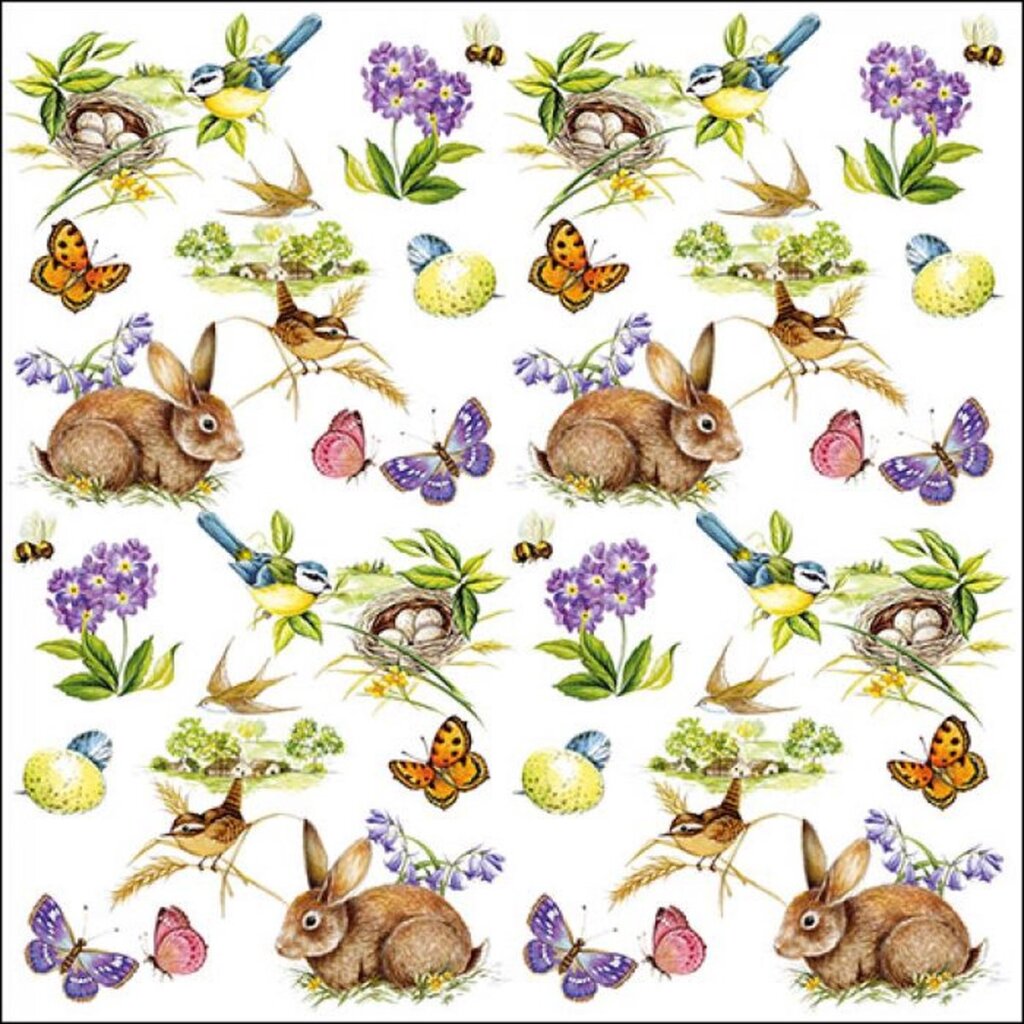 Ambiente Ambiente Servietter Easter Feeling Easter 25x25cm