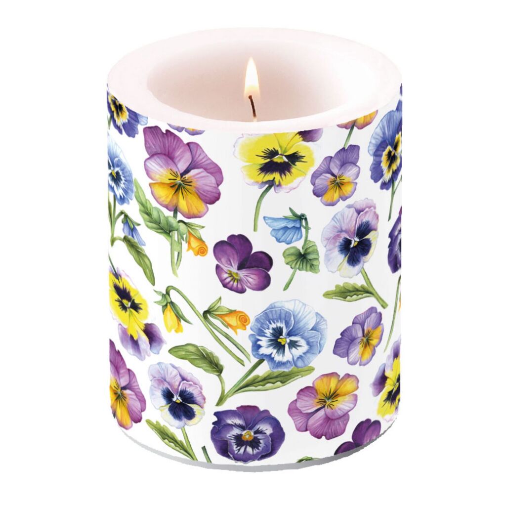 Ambiente lys store violer 75 timer 10x12 cm