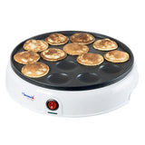 Bestron apfm700w poffertjes maker 800w hvid sort