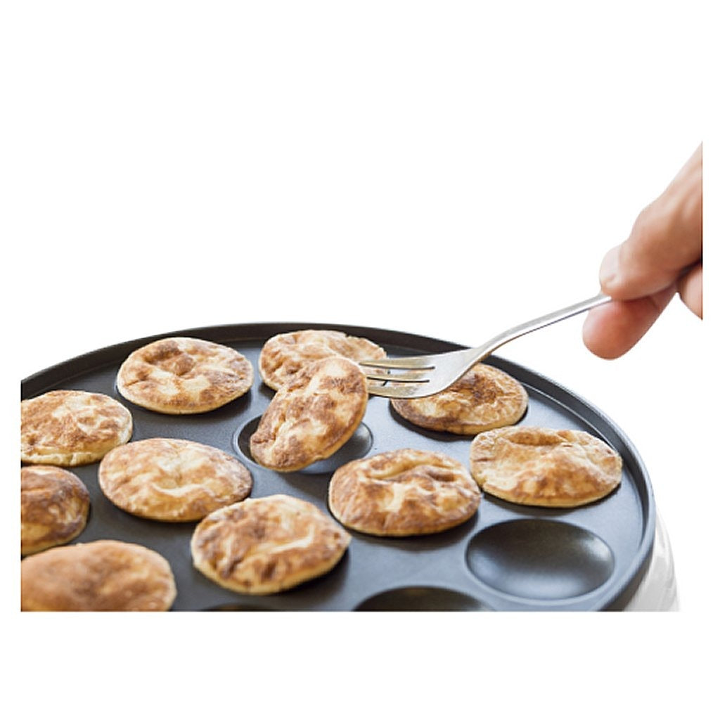 Bestron apfm700w poffertjes maker 800w hvid sort