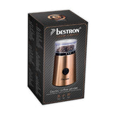 Bestron acg1000co elektrisk kaffekværn kobber