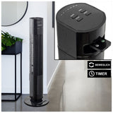 Bestron aft770zrc tårnventilator 78 cm sort