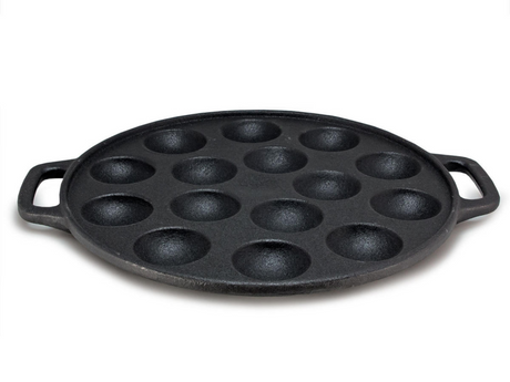 No brand imperial køkken pandekagepande - støbejern - ø25 cm