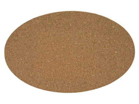Svenska living coaster kork oval 34x21x1cm