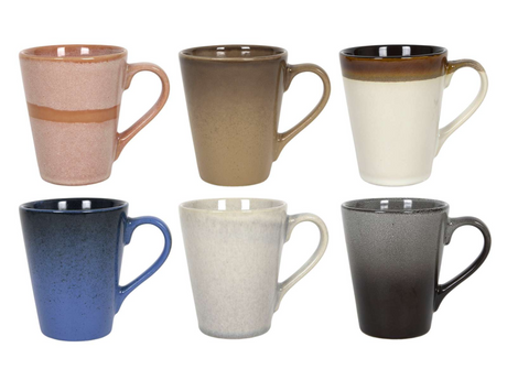 Kaffekrus med ørejord 310 ml | 6 stk