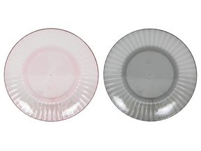 Servies line bord 20cm assorti