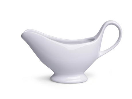 Sovsebåd 21 x 7 x 11,5 cm hvid porcelæn 330 gr | 3 stk