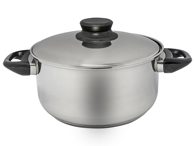 Kookpan 20cm rvs bakeliet greep