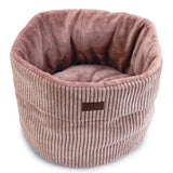 Designet af Lotte designet af Lotte Cat Basket Ribbed 50x35 cm lyserød