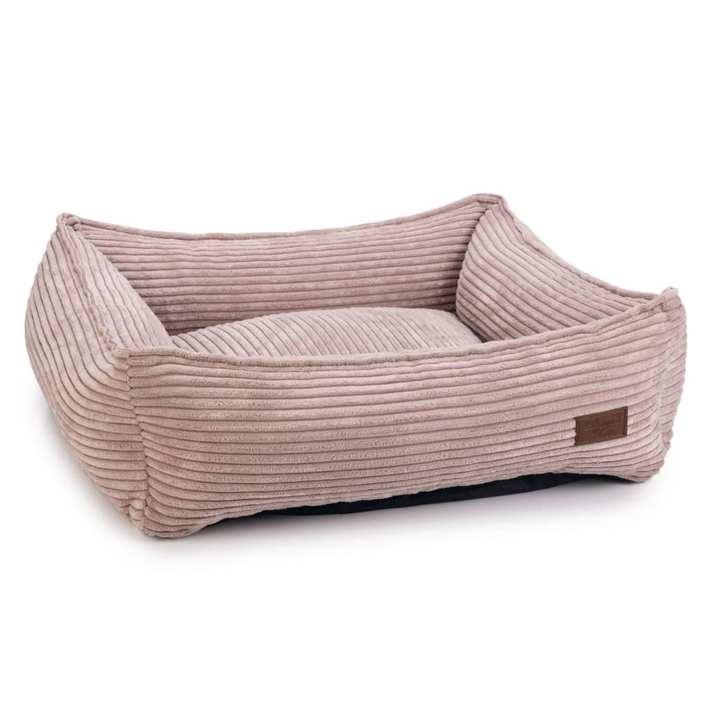 Designet af Lotte designet af Lotte Dog Basket Ribbed 65x60x20 cm lyserød
