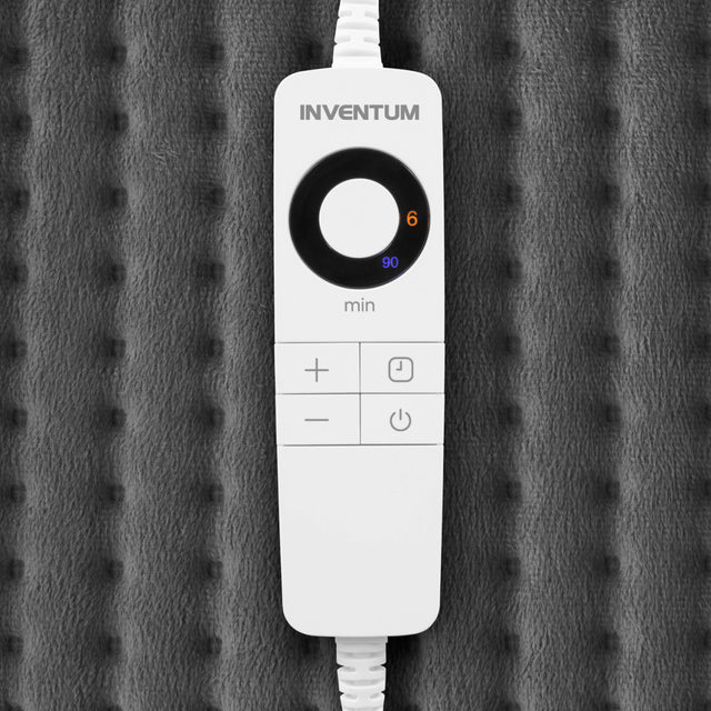 Inventum hnk184g elektrisk varmepude 40x30 cm grå