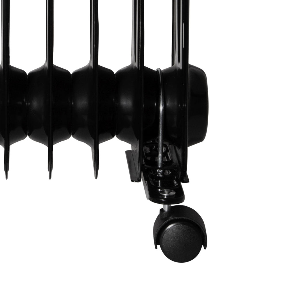 Inventum ko931b oliefyldt radiator 2000w sort sølv