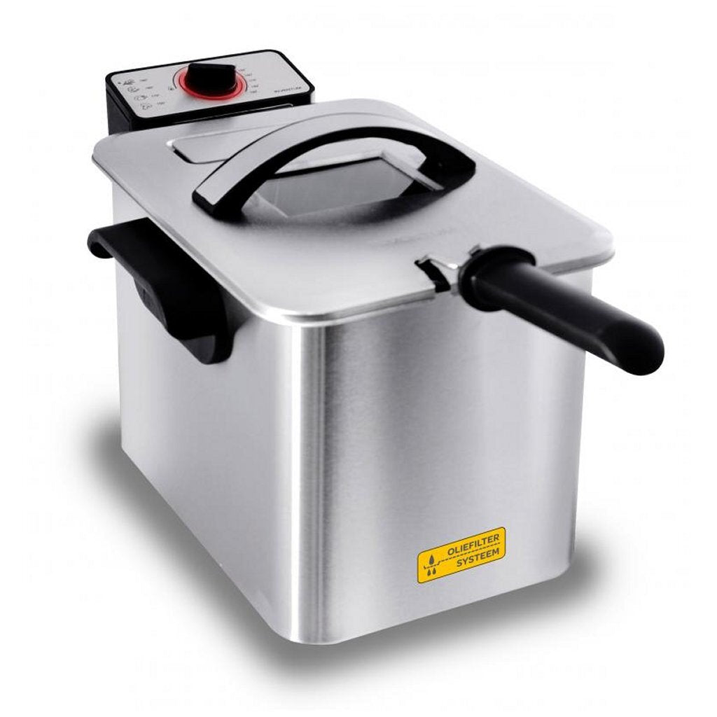 Inventum gf645f frituregryde 4l 3000w rustfrit stål